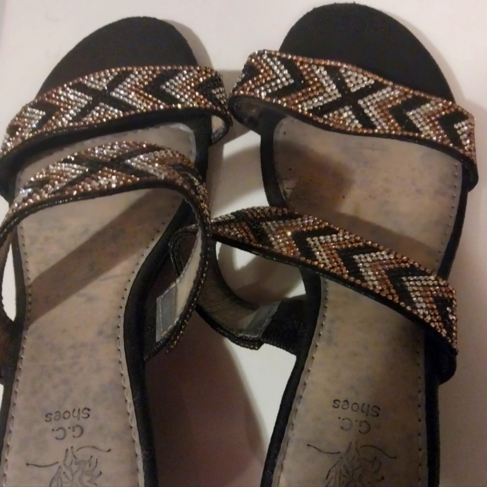 G.C size 8 Multi color shoes